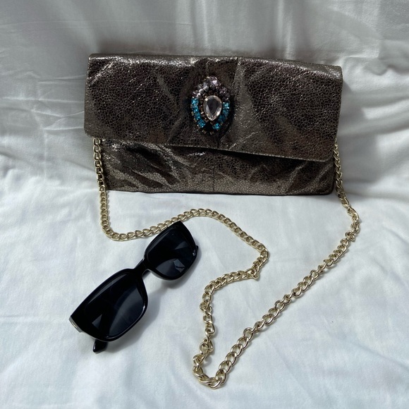 None Handbags - Party Shiny Stone Stud Bag